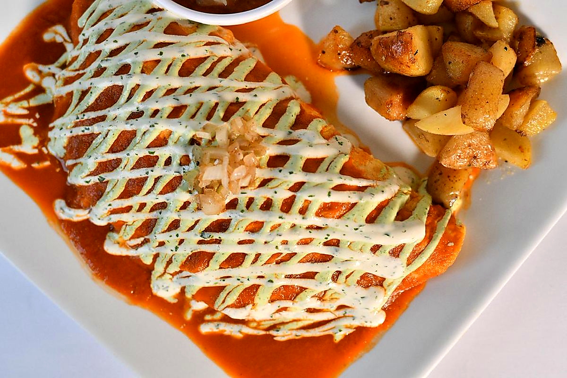 Omelette de chilaquiles